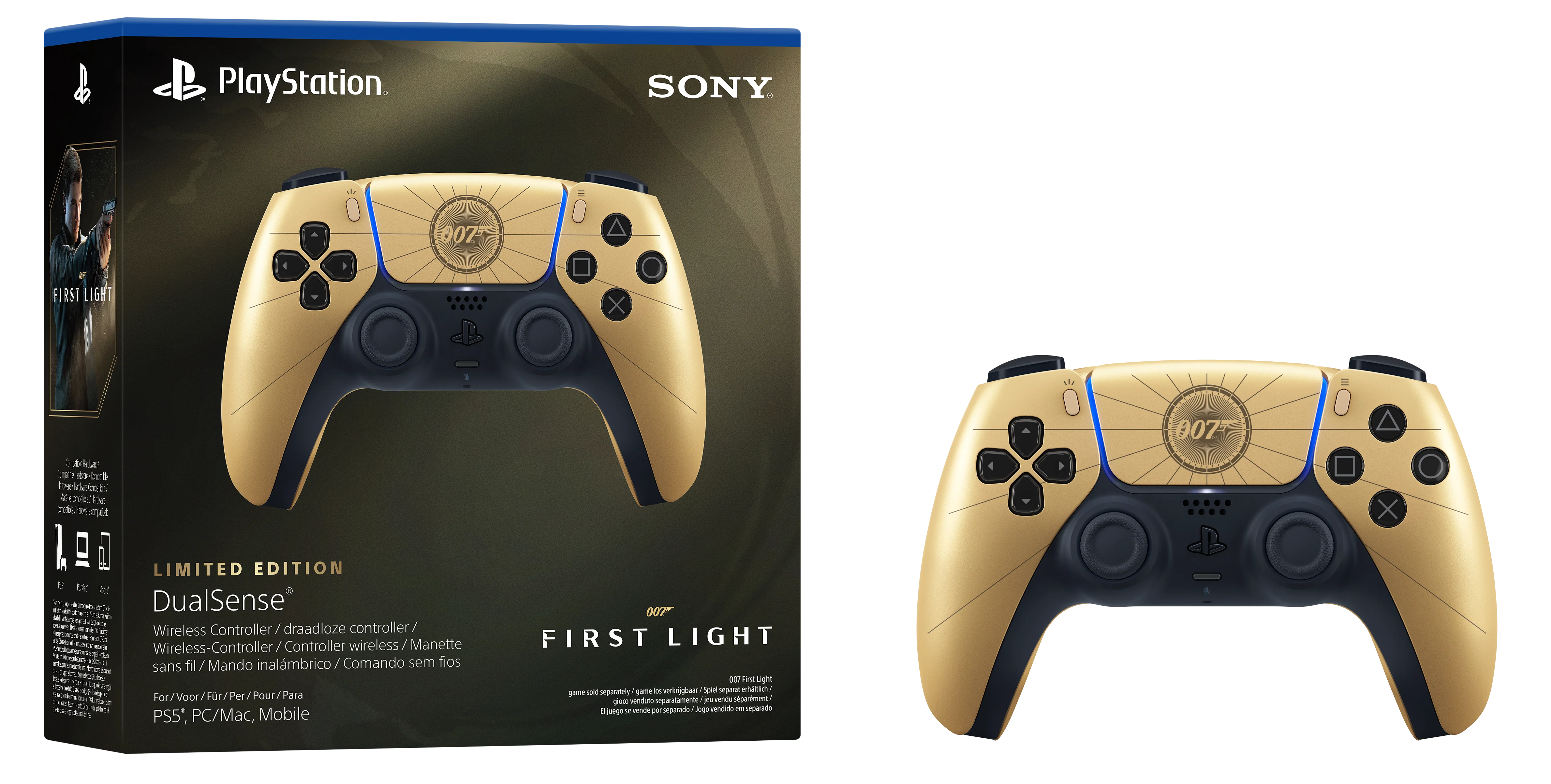 007 First Light Limited Edition DualSense Wireless Controller (PS5) - Image 3
