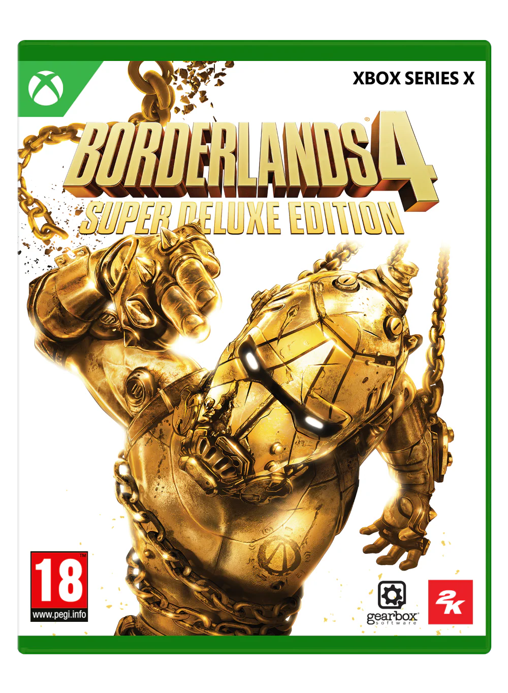 Borderlands 4 - Super Deluxe Edition FREE Borderlands 4 Ripper Mask & Steelbook (Xbox Series X)