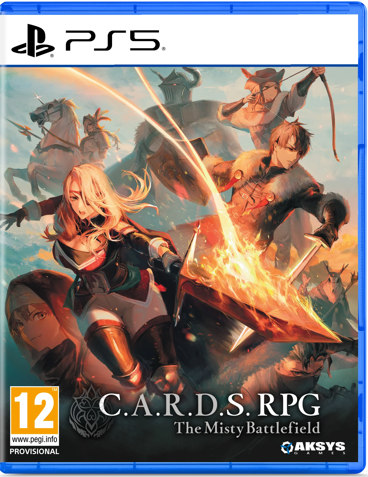 C.A.R.D.S. RPG: The Misty Battlefield - Total Warfare Edition (PS5)