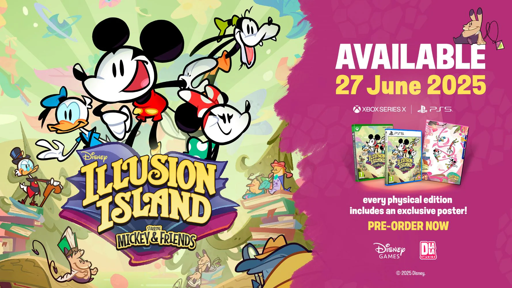 Disney Illusion Island Starring Mickey & Friends (Xbox Series X) - Image 2