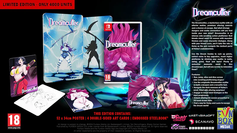 Dreamcutter Steelbook Limited Edition (Switch)