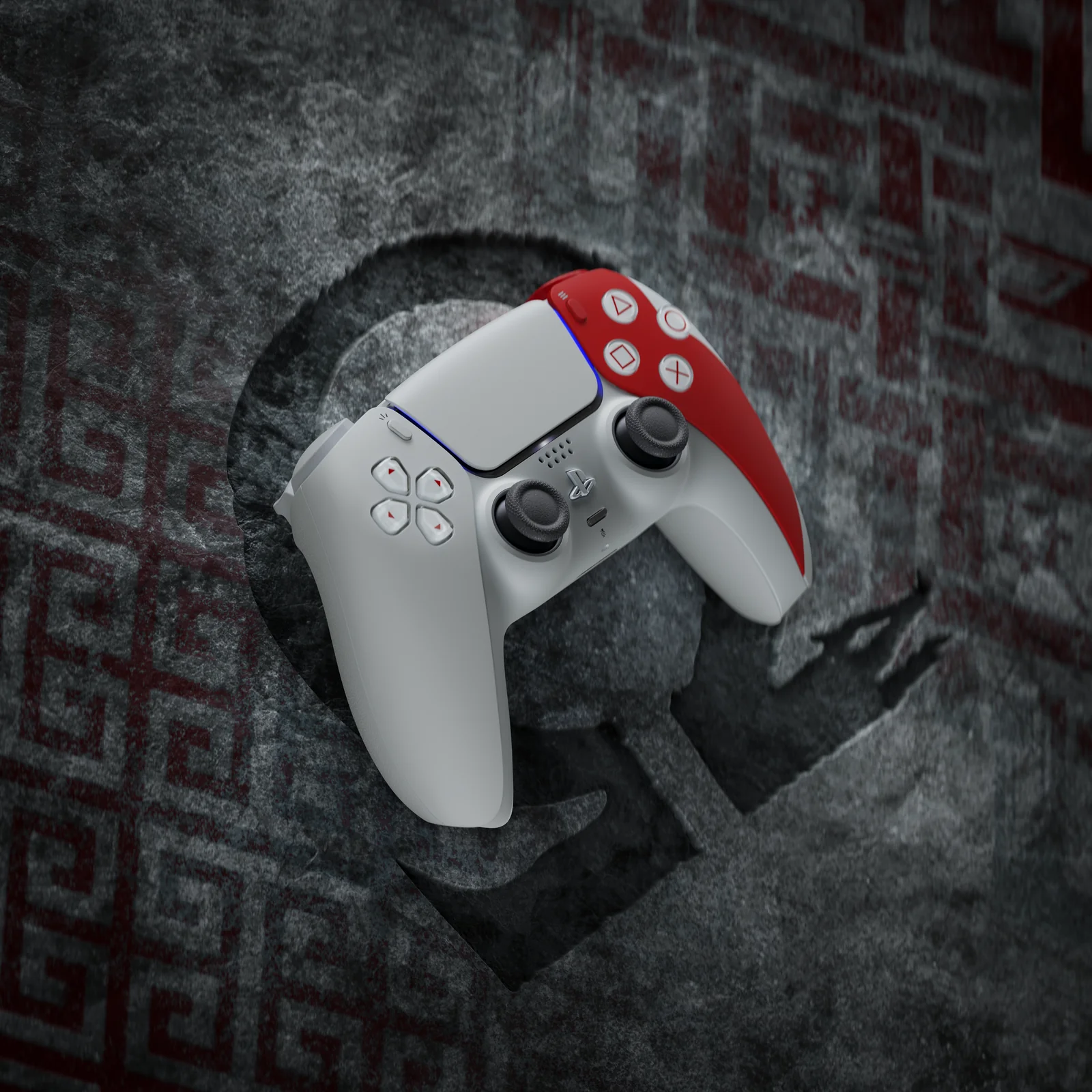 DualSense® Wireless Controller - For PS5, PC, Mac & Mobile - God of War 20th Anniv. Edition (PS5) - Image 2
