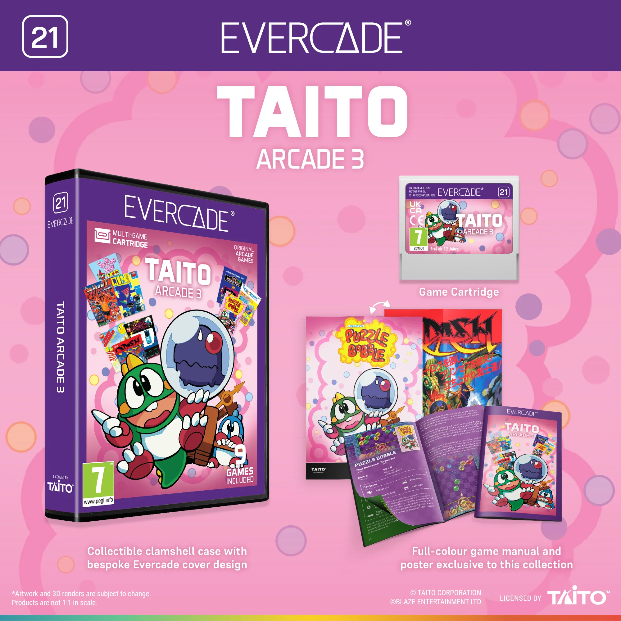 Evercade TAITO Arcade 3 - Image 2