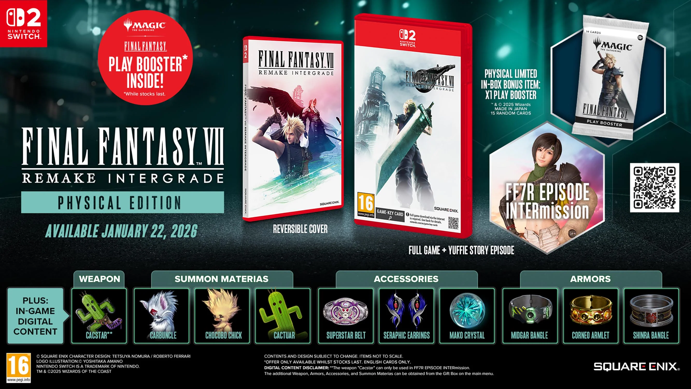 Final Fantasy VII Remake Intergrade Day One Edition (Switch 2) - Image 3