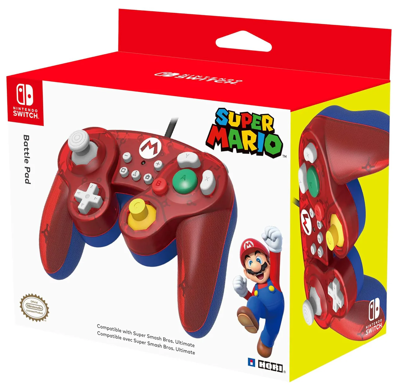 Hori Battle Pad for Nintendo Switch - Mario (Switch) - Image 2