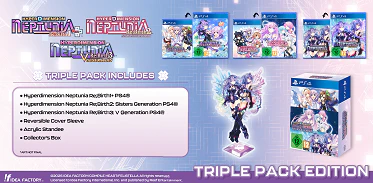 Hyperdimension Neptunia Re;Birth Series (1-3) Triple Pack (PS4) - Image 2
