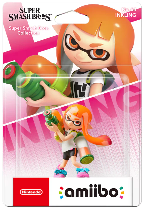 Inkling Girl No.64 amiibo (Super Smash Bros. Collection)