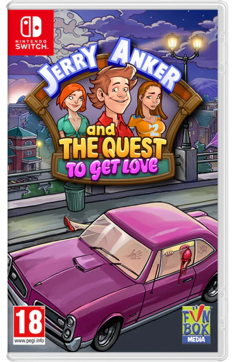 Jerry Anker and the Quest to get Love (Includes Adult-Themed Art Book) (Switch)