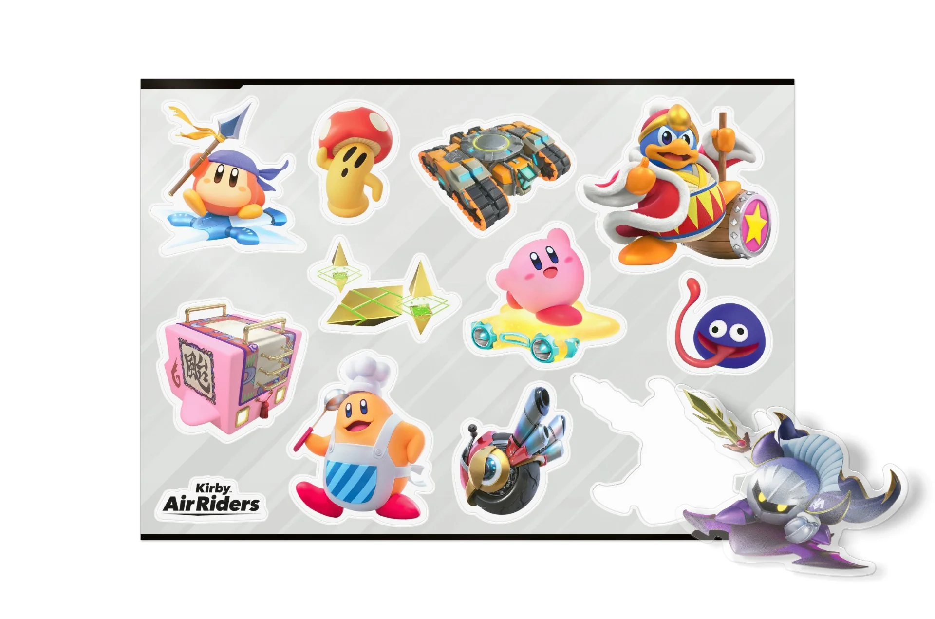 Kirby Air Riders with FREE Sticker Sheet (Switch 2) - Image 2