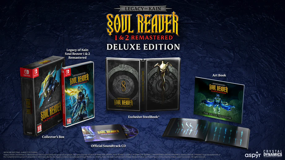 Legacy of Kain Soul Reaver 1-2 Remastered - Deluxe Edition (Switch) - Image 2