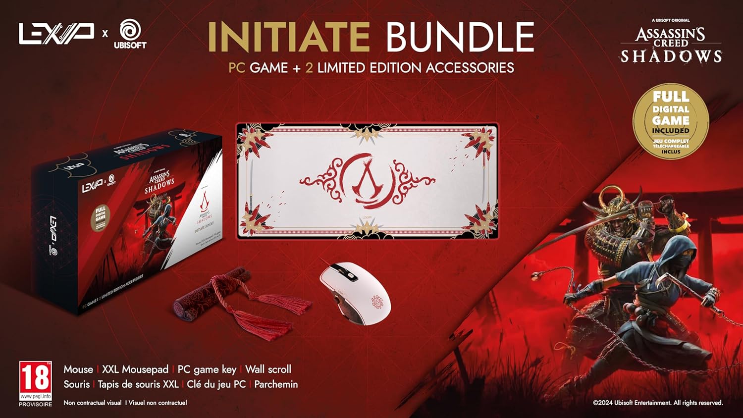 Lexip X Ubisoft Assassin's Creed Shadows Initiate Box (PC)