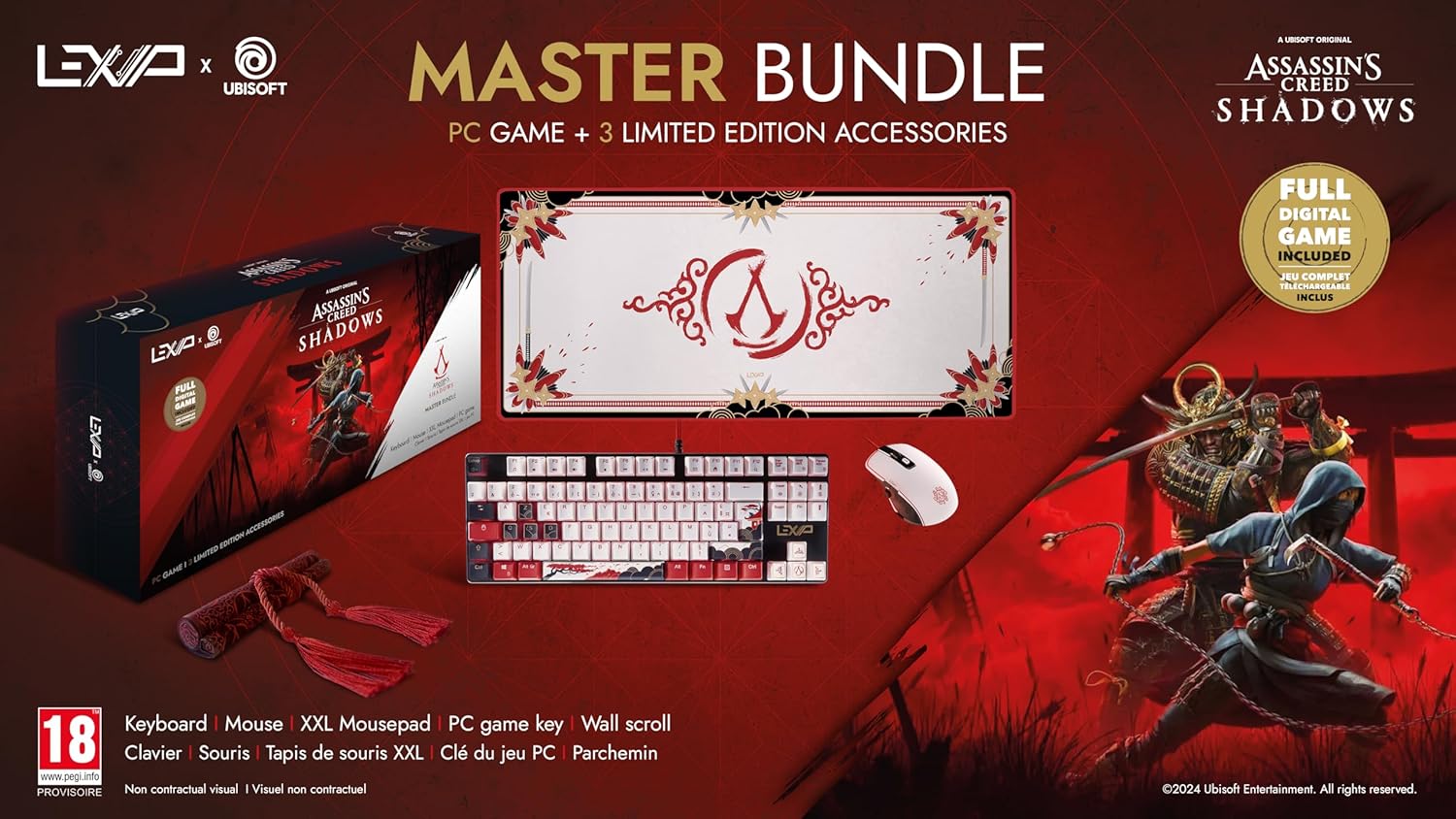 Lexip X Ubisoft Assassin's Creed Shadows Master Box (PC)