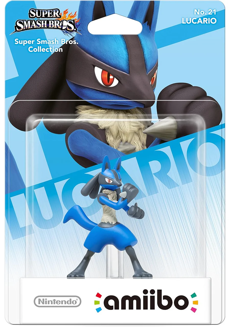 Lucario No.21 amiibo (Super Smash Bros. Collection)