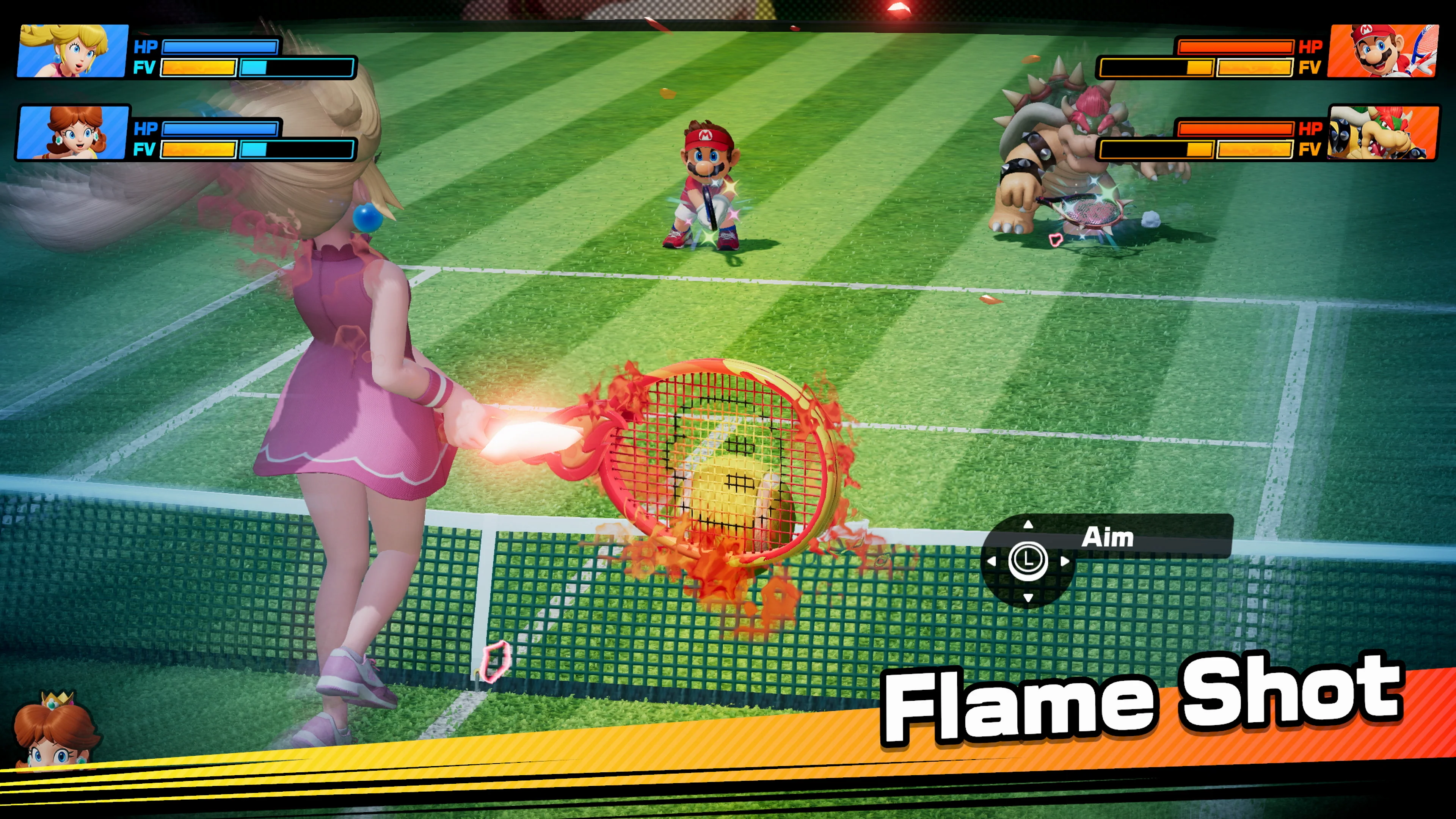 Mario Tennis Fever with FREE Sticker Sheet (Switch 2) - Image 6