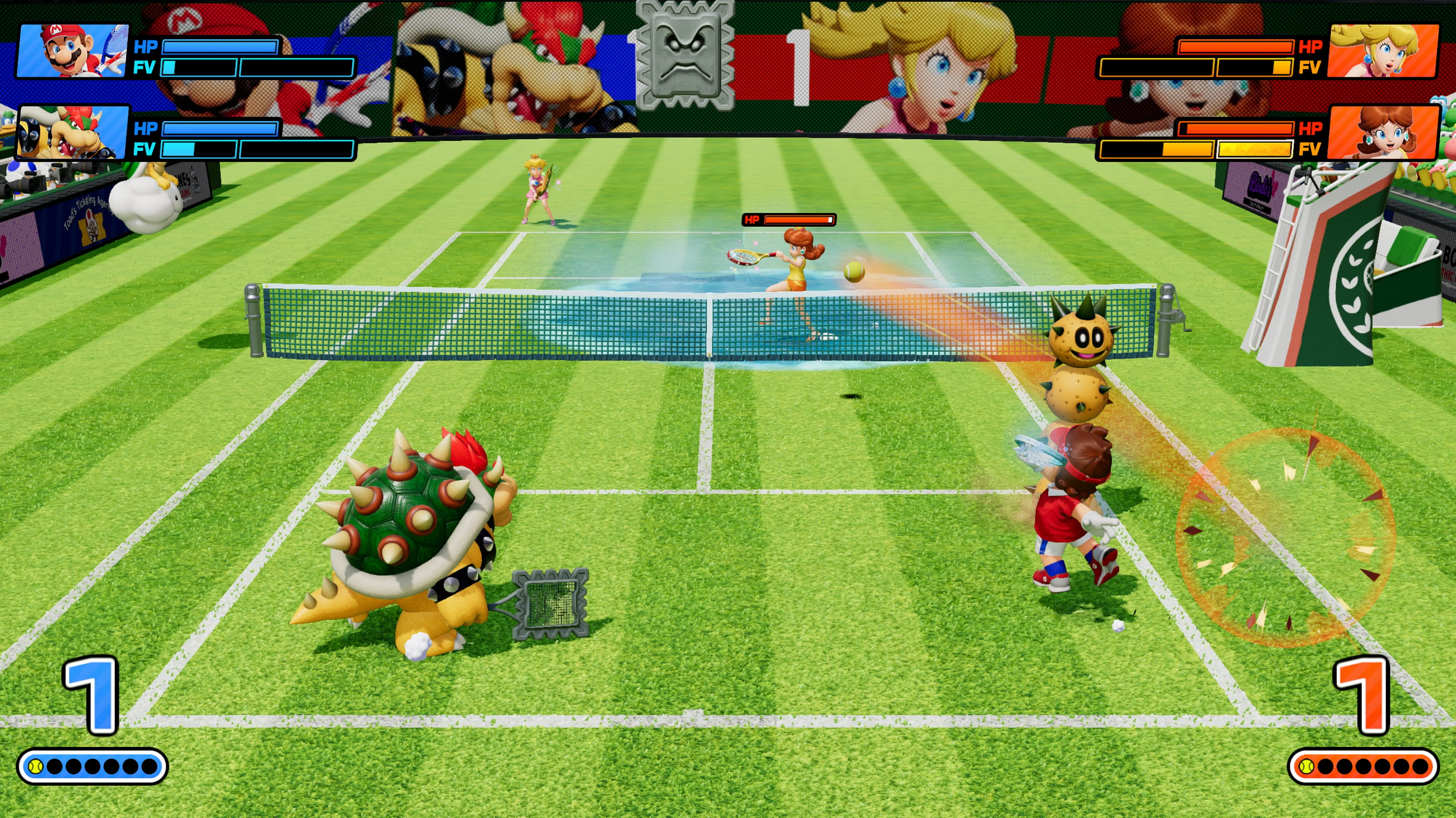 Mario Tennis Fever with FREE Sticker Sheet (Switch 2) - Image 8