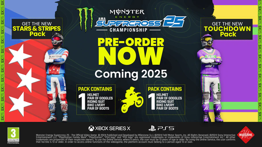 Monster Energy Supercross 25 - The Official Videogame Day One Edition (PS5) - Image 9