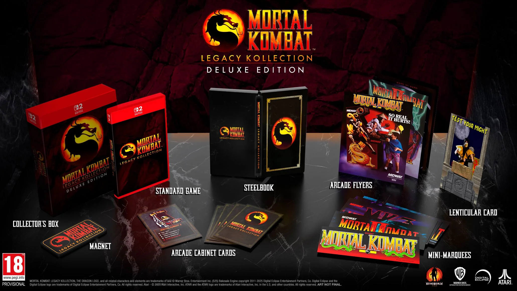 Mortal Kombat: Legacy Kollection - Deluxe Edition (Switch 2) - Image 2