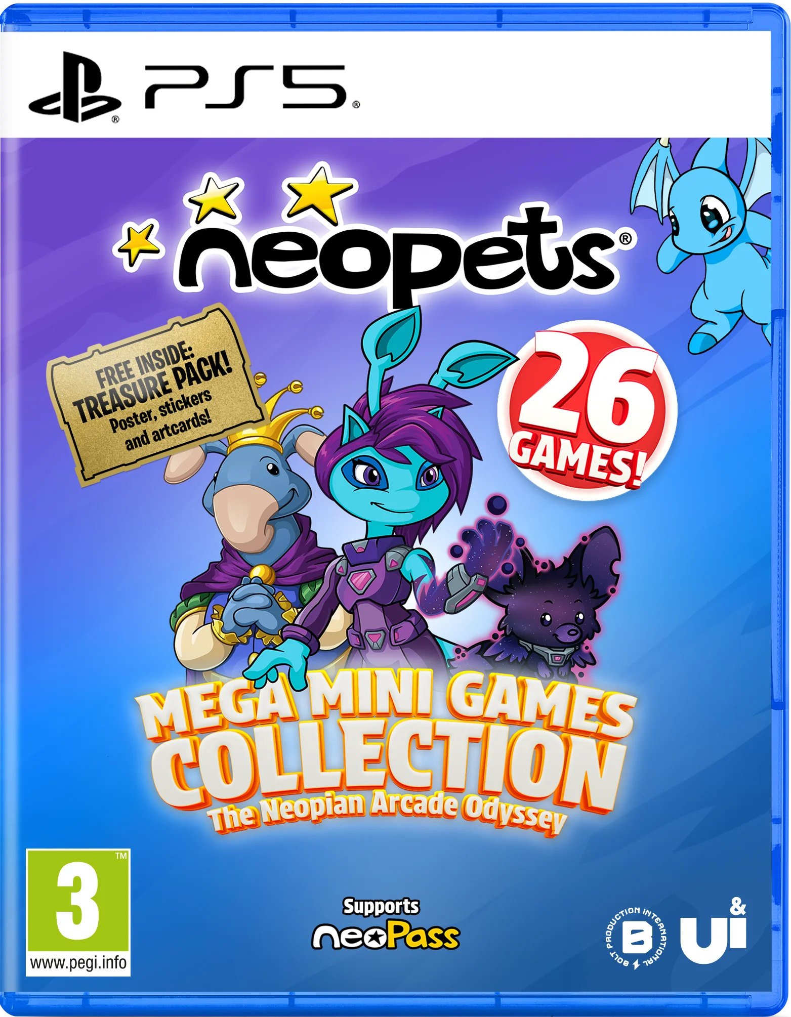 Neopets - Mega Mini Games Collection - The Neopian Arcade Odyssey - Day 1 Edition (PS5)