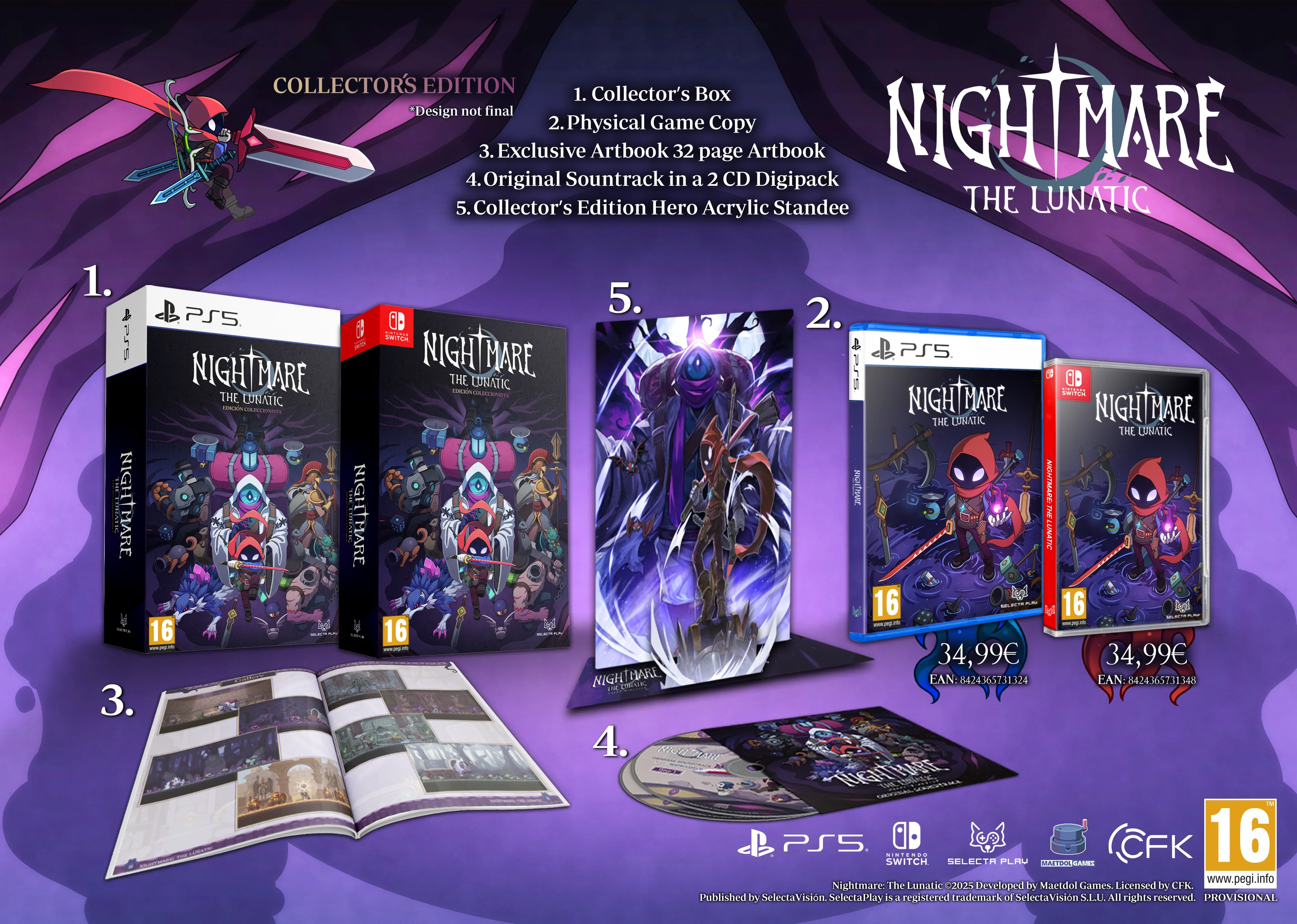 Nightmare: The Lunatic Collector's Edition (Switch) - Image 2