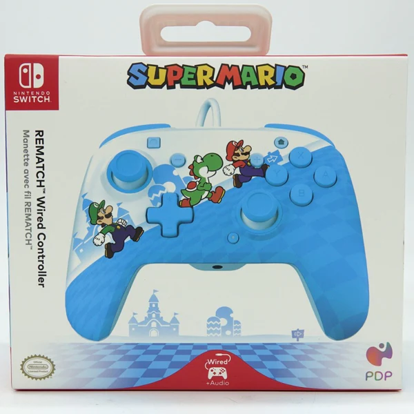 PDP REALMz Wired LED Light-up Pro Controller for Nintendo Switch: Mario Escape (Switch)