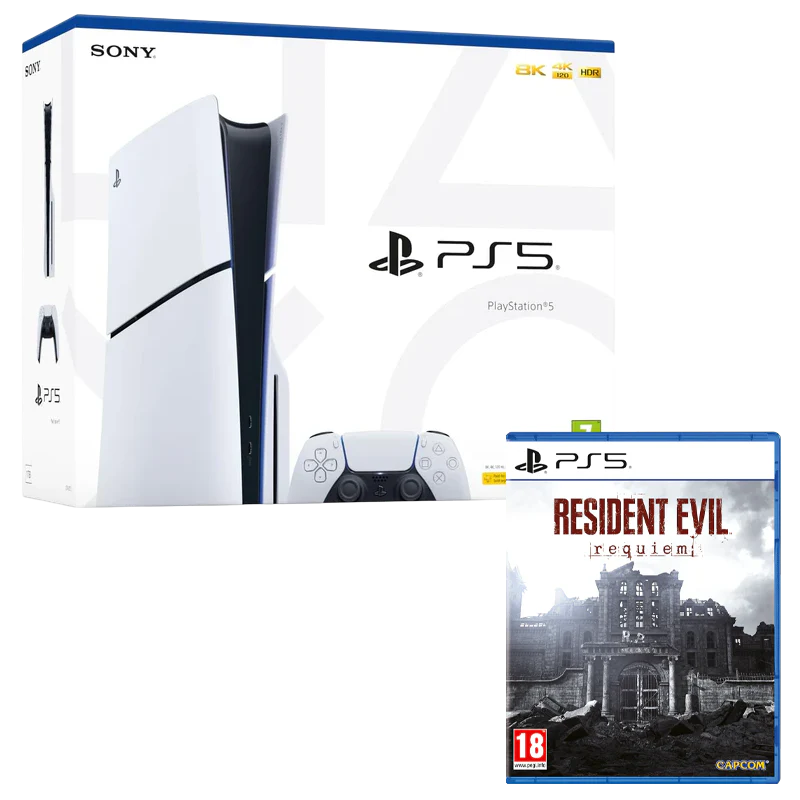 PlayStation 5 Console 1TB with Resident Evil Requiem (PS5)