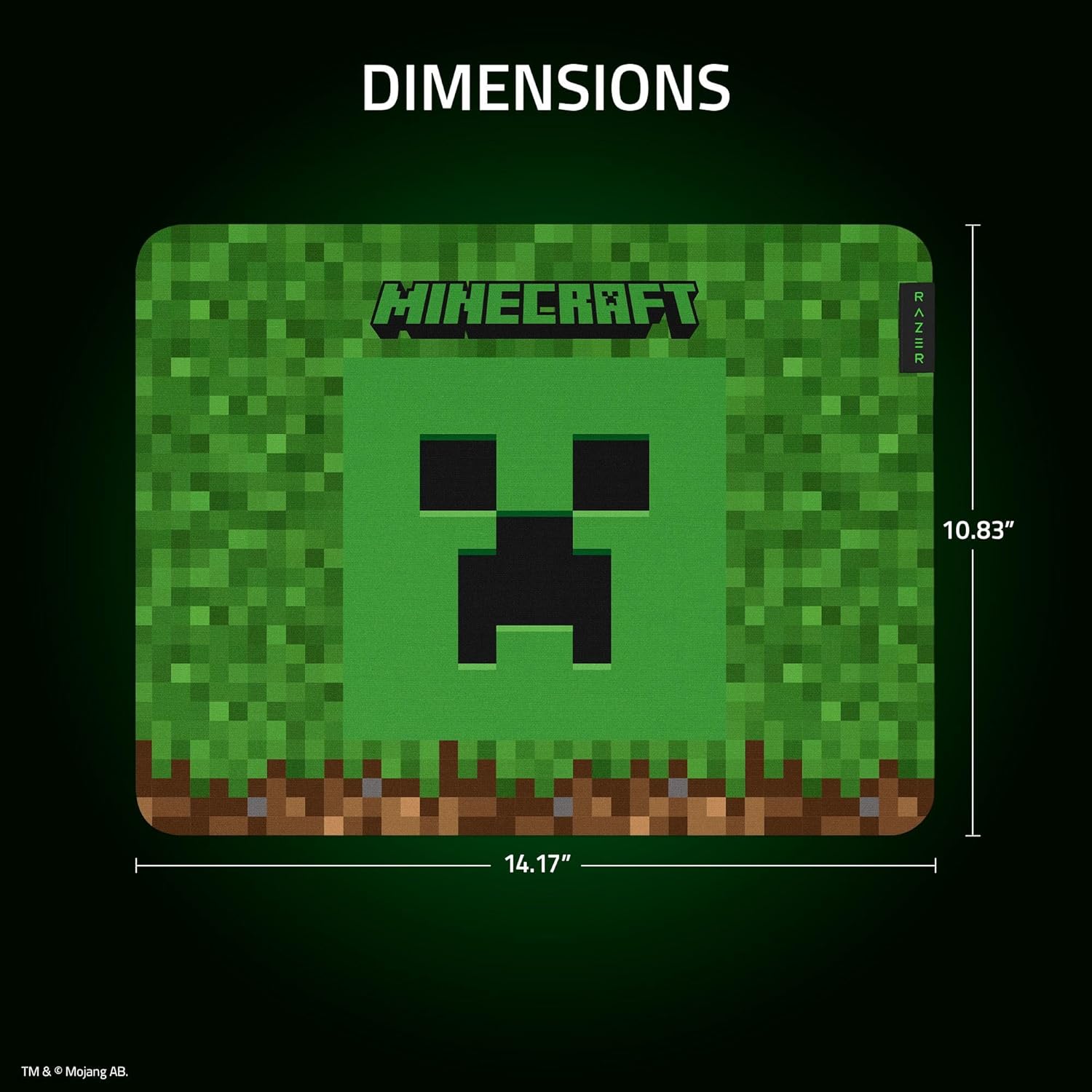 Razer Gigantus V2 Gaming Surface - Minecraft Edition - Image 4