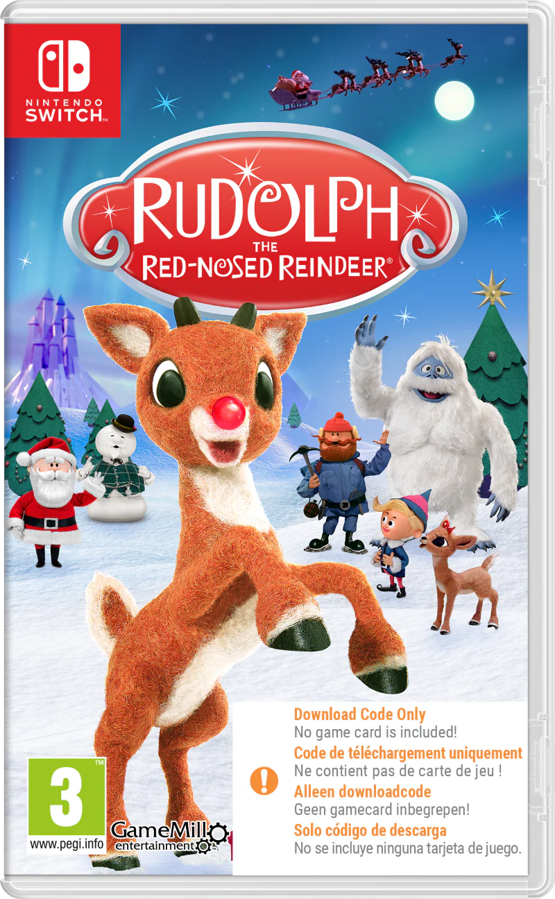 Rudolph The Red-Nosed Reindeer [Code in a Box] (Switch)