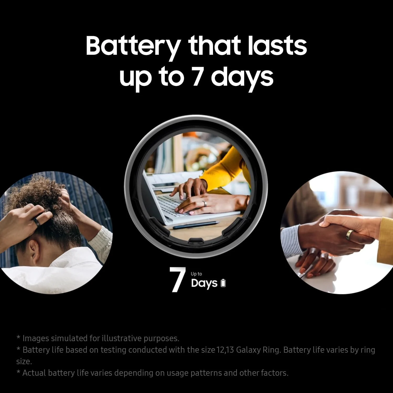 Samsung Galaxy Ring - Gold: Size 7 - Image 6