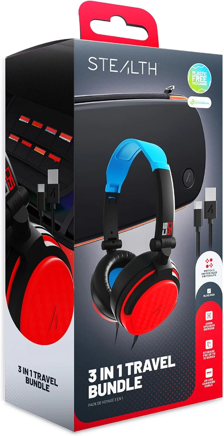 STEALTH 3-In-1 Travel Bundle (Switch/Switch 2/OLED/Lite)