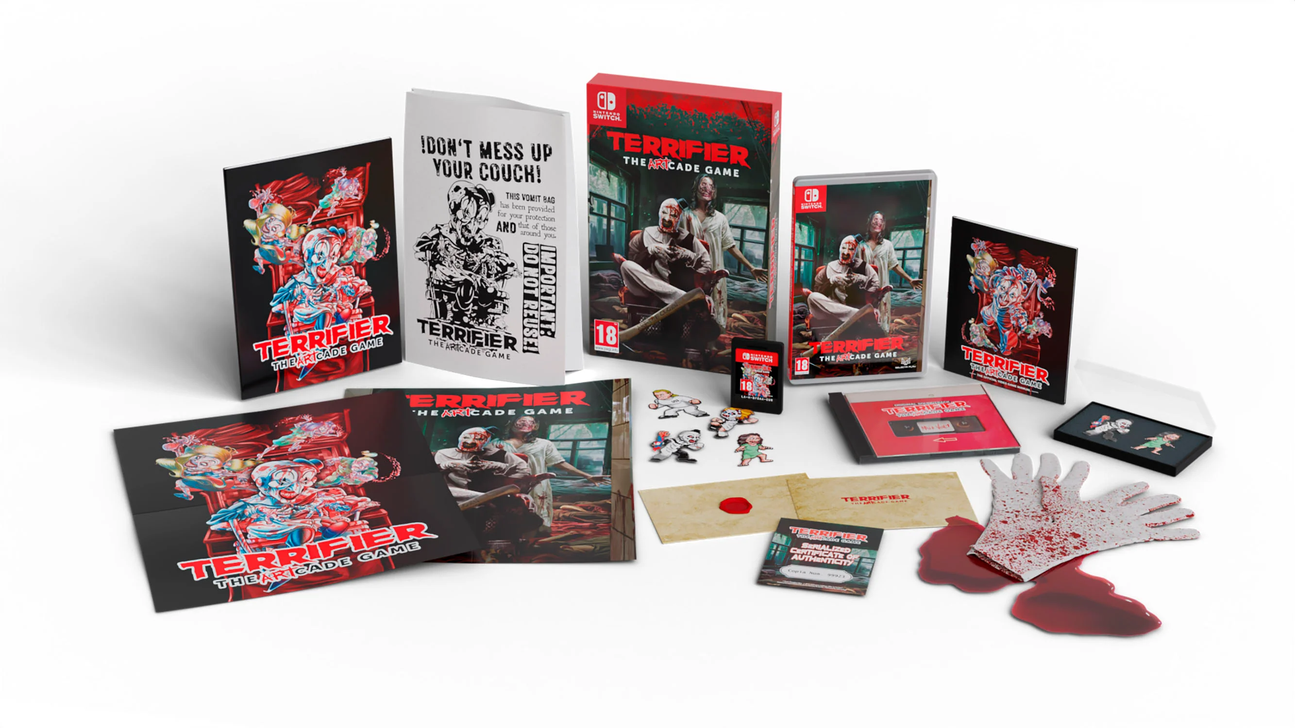 Terrifier: The ArtCade Game Collector's Edition (Switch)