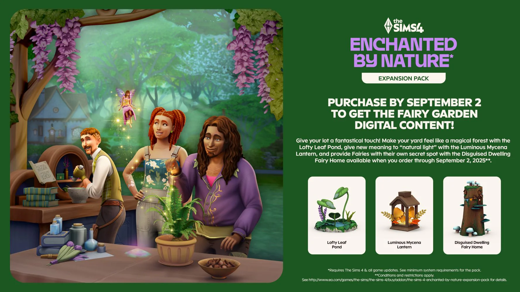 The Sims™ 4 Enchanted by Nature Expansion Pack (PC) - Image 2