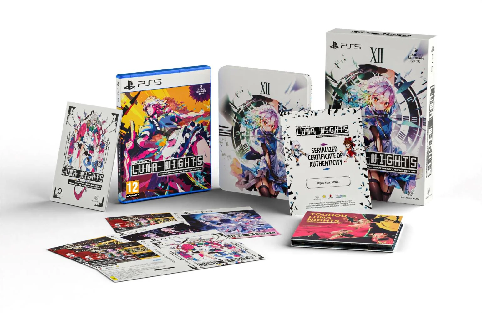 Touhou Luna Nights: 5 Year Anniversary Limited Edition (PS5) - Image 8