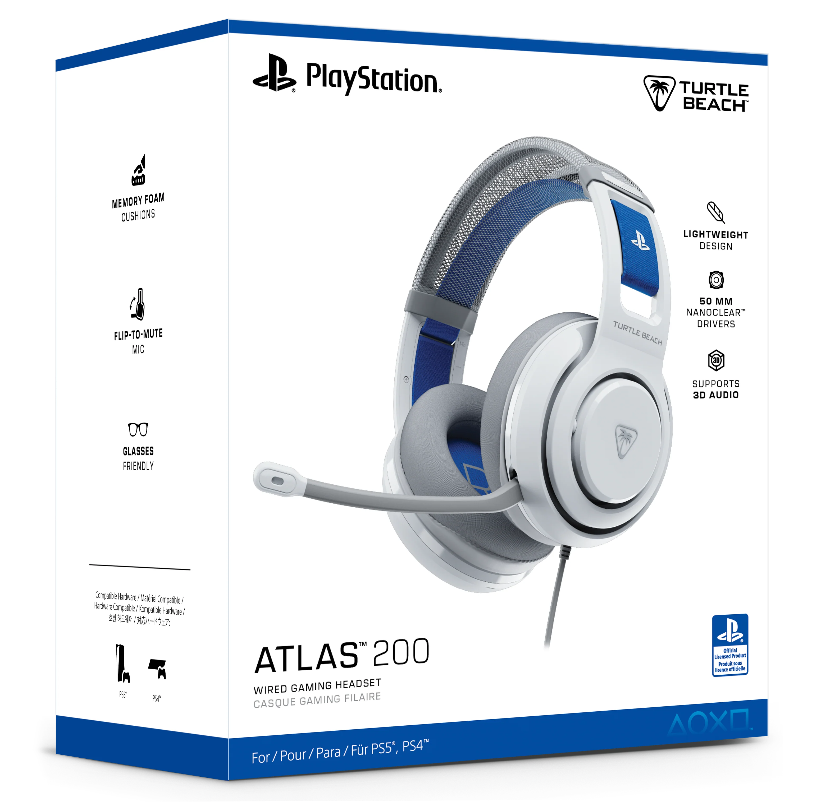 Turtle Beach Atlas 200 - White (PS5) - Image 2