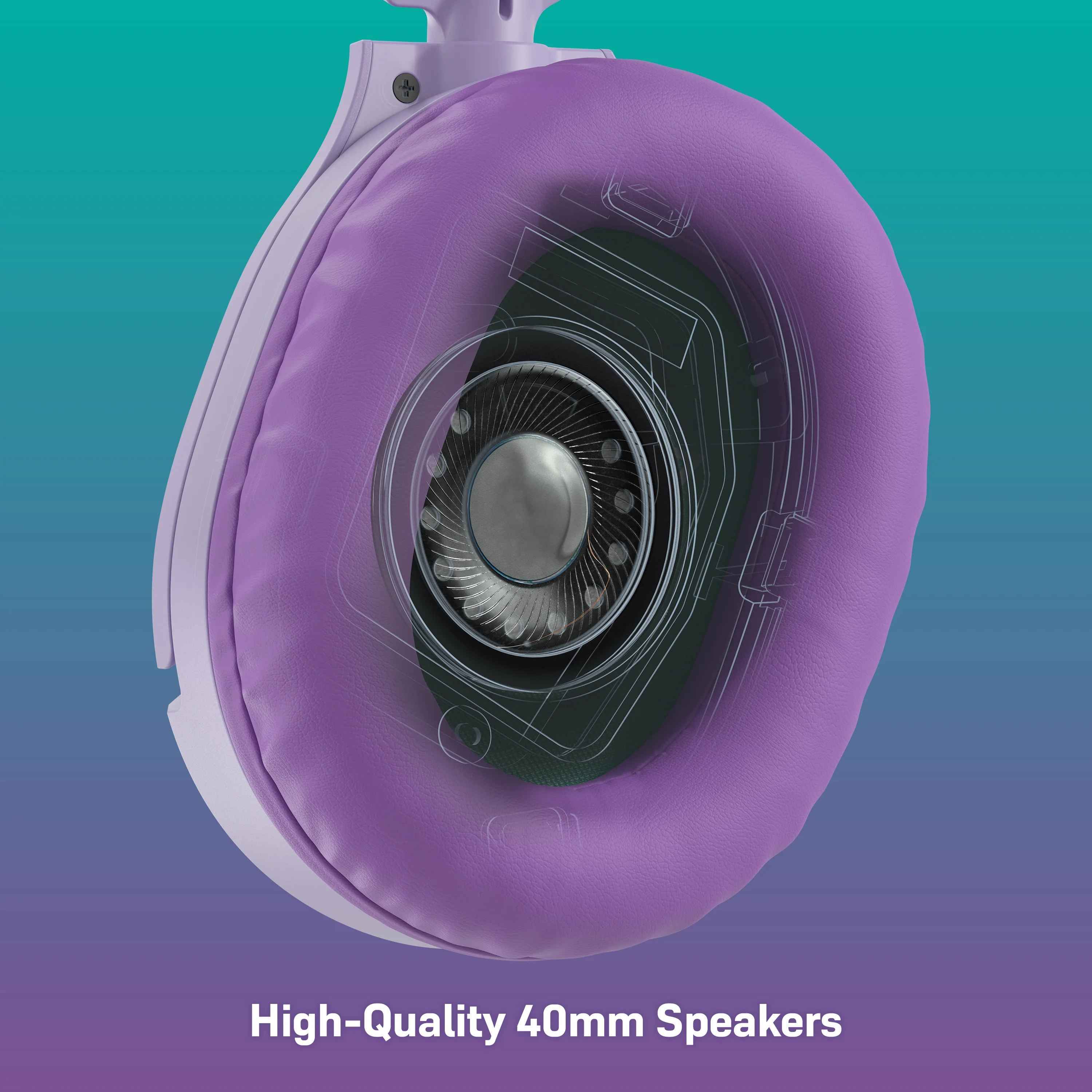 Turtle Beach Recon 70 Lavender Gaming Headset - Image 6