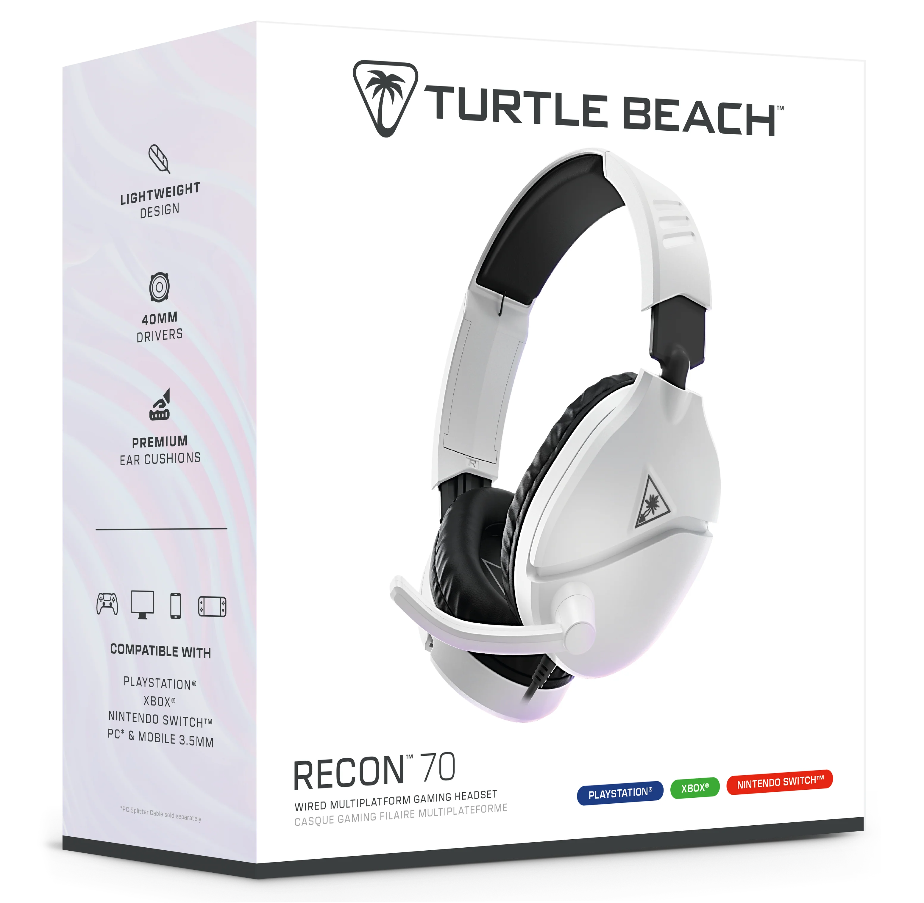 Turtle Beach Recon 70 MP 2024 White Gaming Headset - Image 2