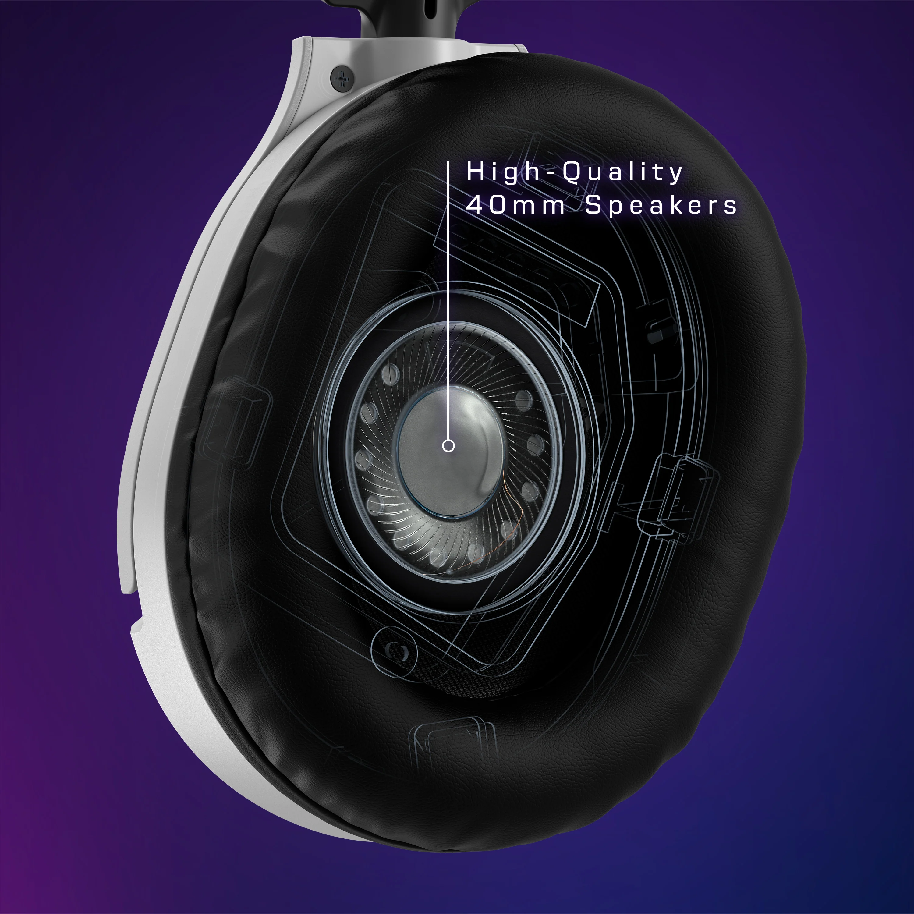 Turtle Beach Recon 70 MP 2024 White Gaming Headset - Image 5