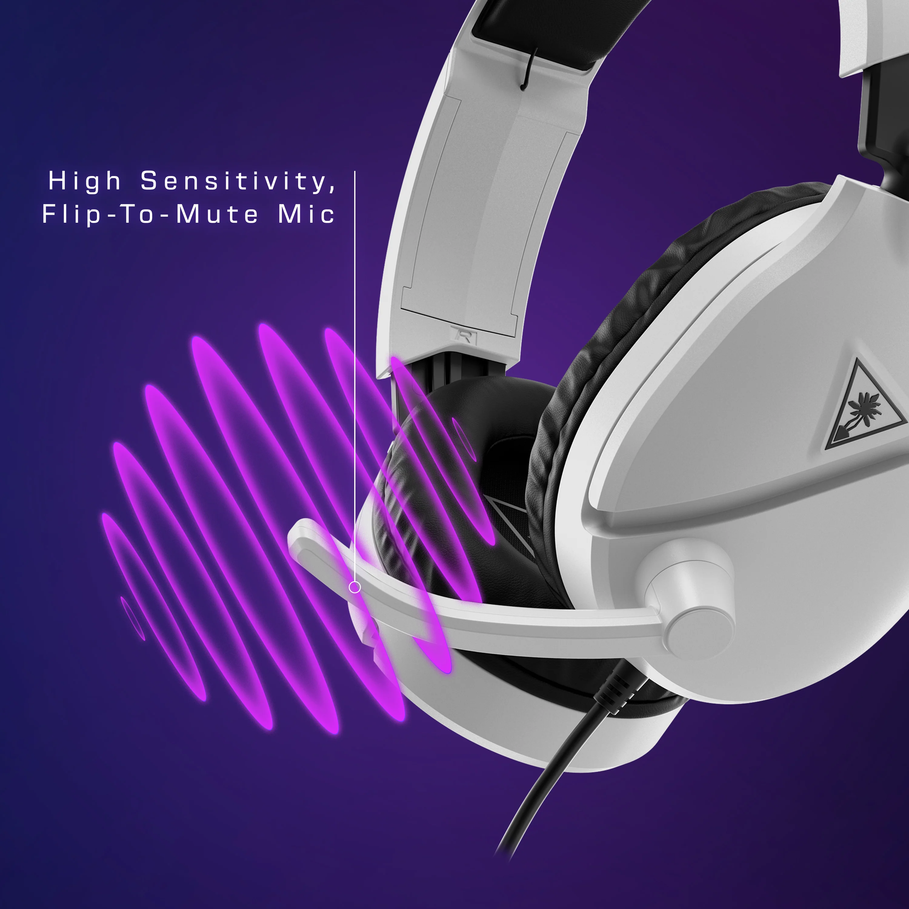 Turtle Beach Recon 70 MP 2024 White Gaming Headset - Image 6