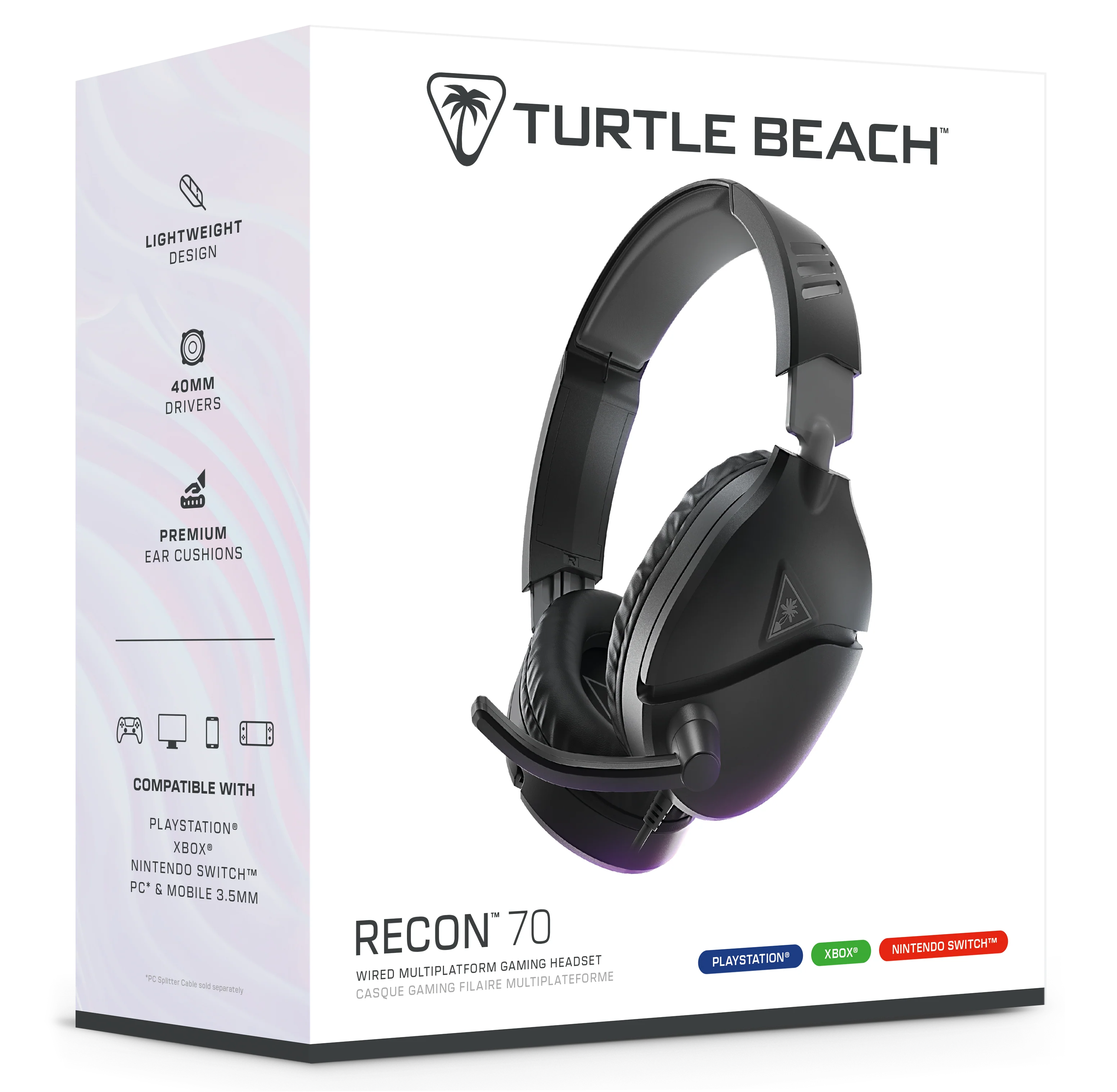 Turtle Beach Recon 70 PS Black Gaming Headset - Image 2