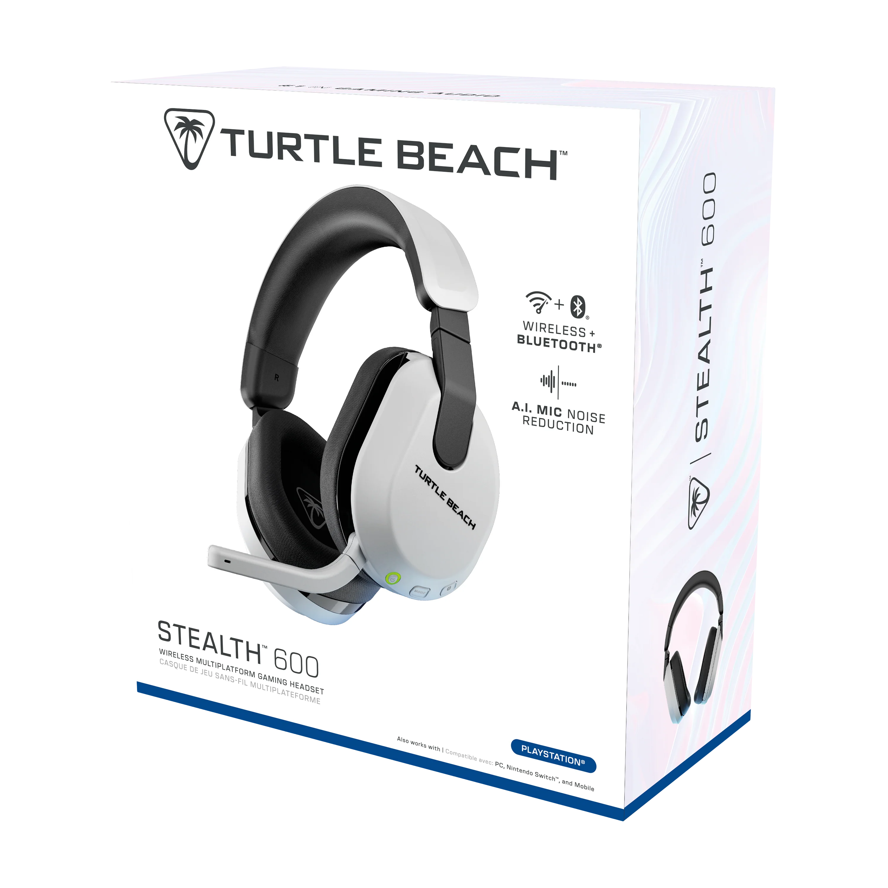 Turtle Beach Stealth 600 Gen 3 PS White Gaming Headset - Image 2