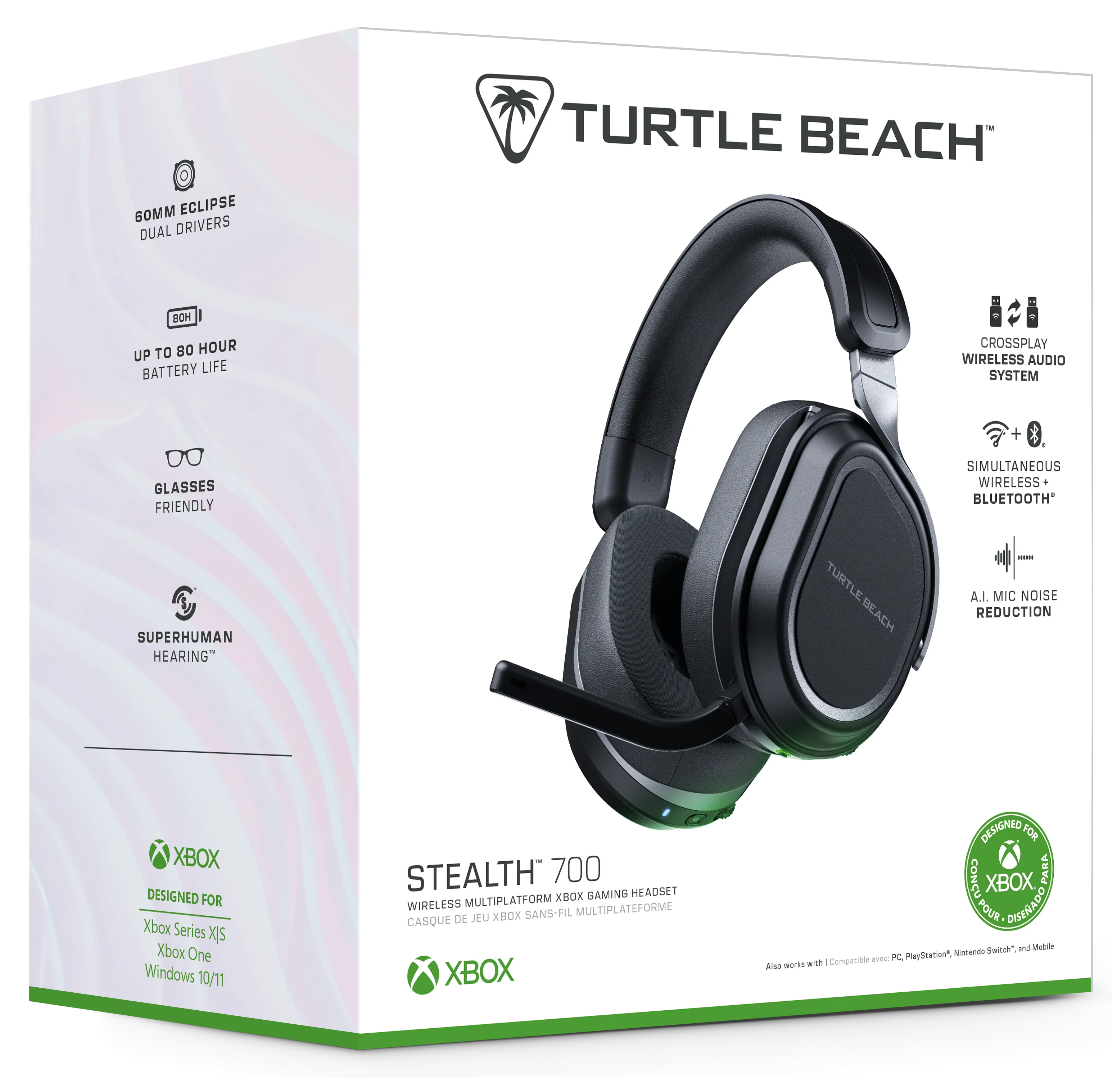 Turtle Beach Stealth 700 XB Black Gaming Headset - Image 2