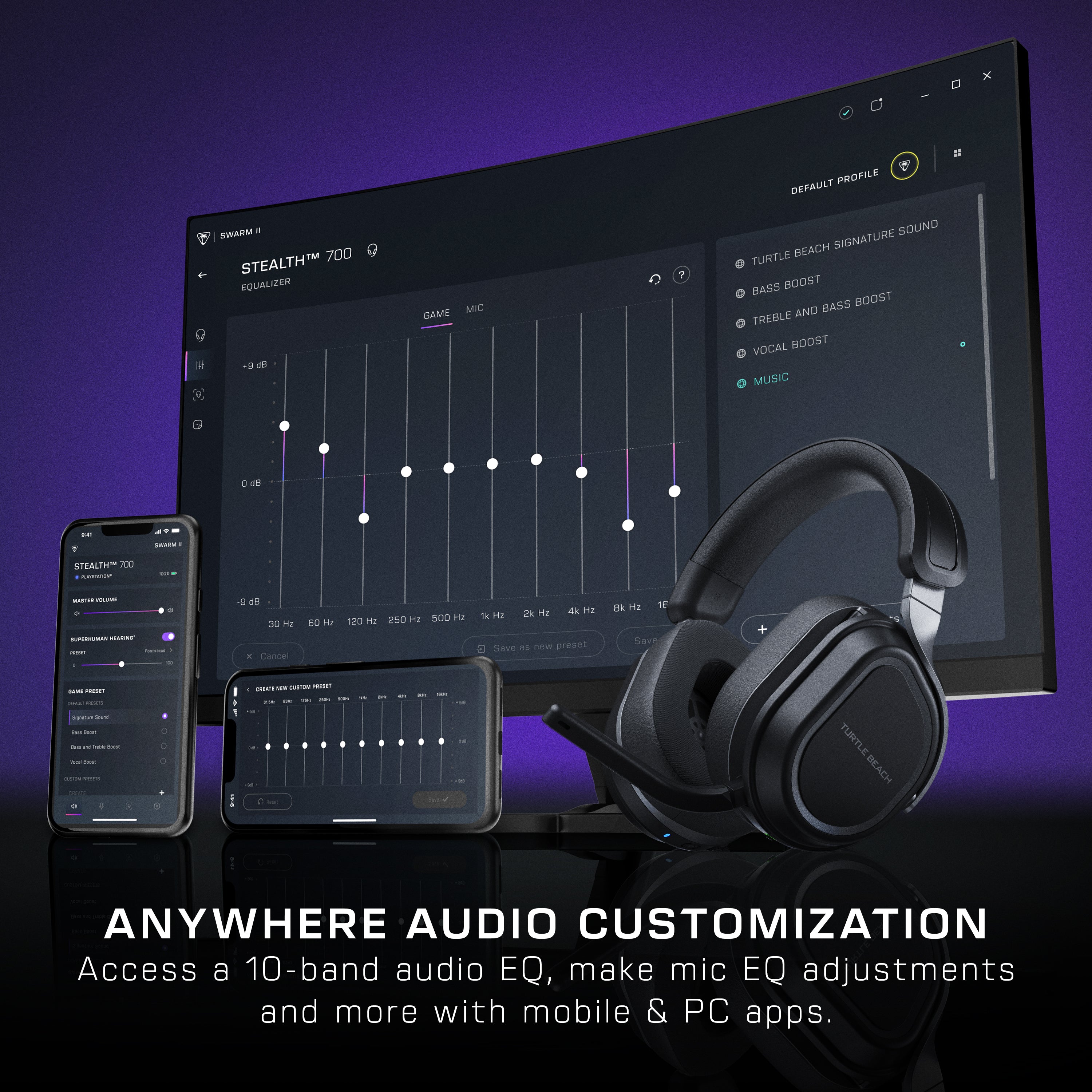 Turtle Beach Stealth 700 XB Black Gaming Headset - Image 7