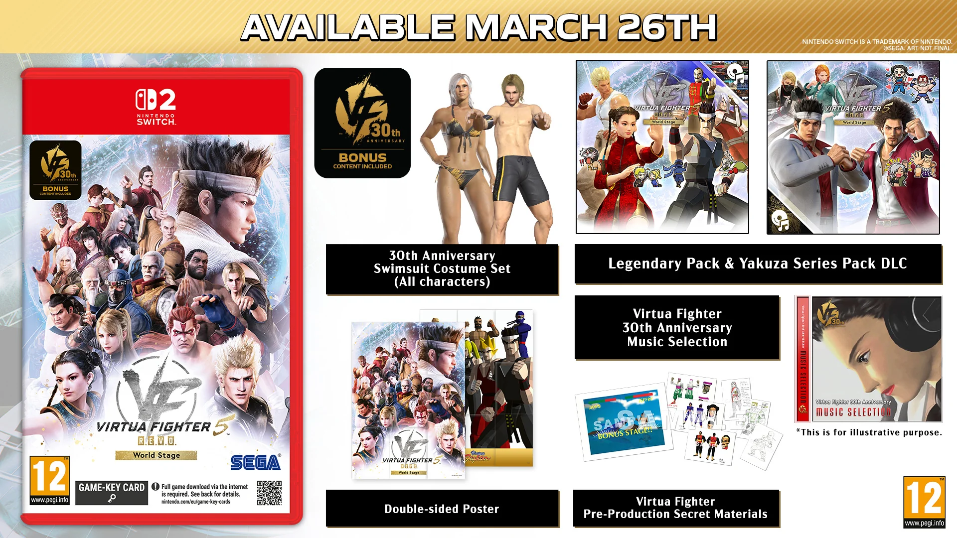 Virtua Fighter 5 R.E.V.O. World Stage 30th Anniversary Edition (Switch 2) - Image 2