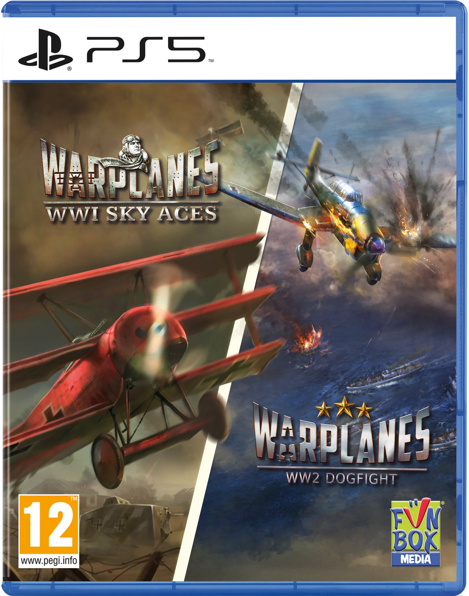 Warplanes: WWI Sky Aces + WW2 Dogfight (PS5)